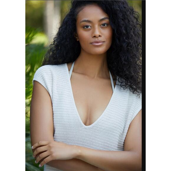 Seafolly Knit Cover-Up Mini Dress - New Small - Picture 4 of 5